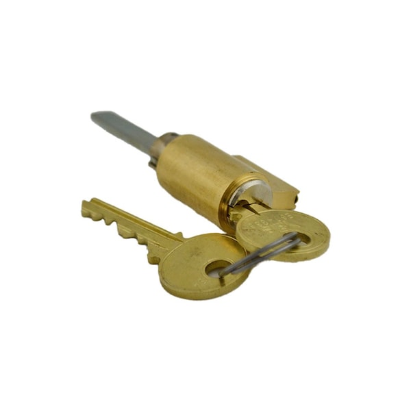 Yale Commercial 6 Pin Single Section SA Keyway Cylinder for Key in Levers (AU5400LN) US26D (626) Satin Chrome Finish 1802SA626 - main